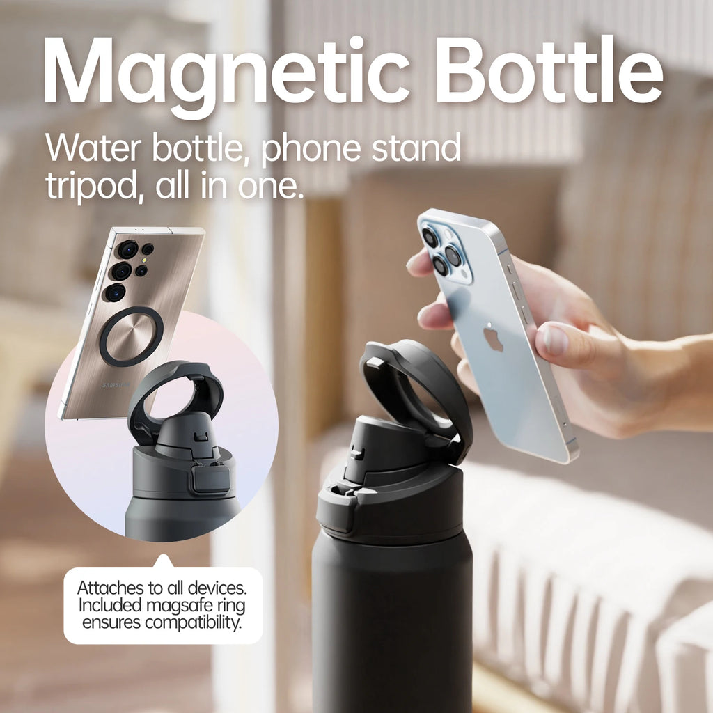 Gourde avec support téléphone Magnetique RIAEE